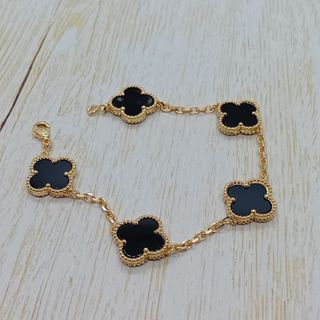 クロ―バー ブレスレット ゴールド 新品