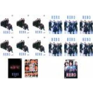 全巻セット【中古】DVD▼HERO(15枚セット)2001年版 全6巻 + 2014年版 全6巻 + 特別編 + 劇場版 2巻 レンタル落ち(TVドラマ)