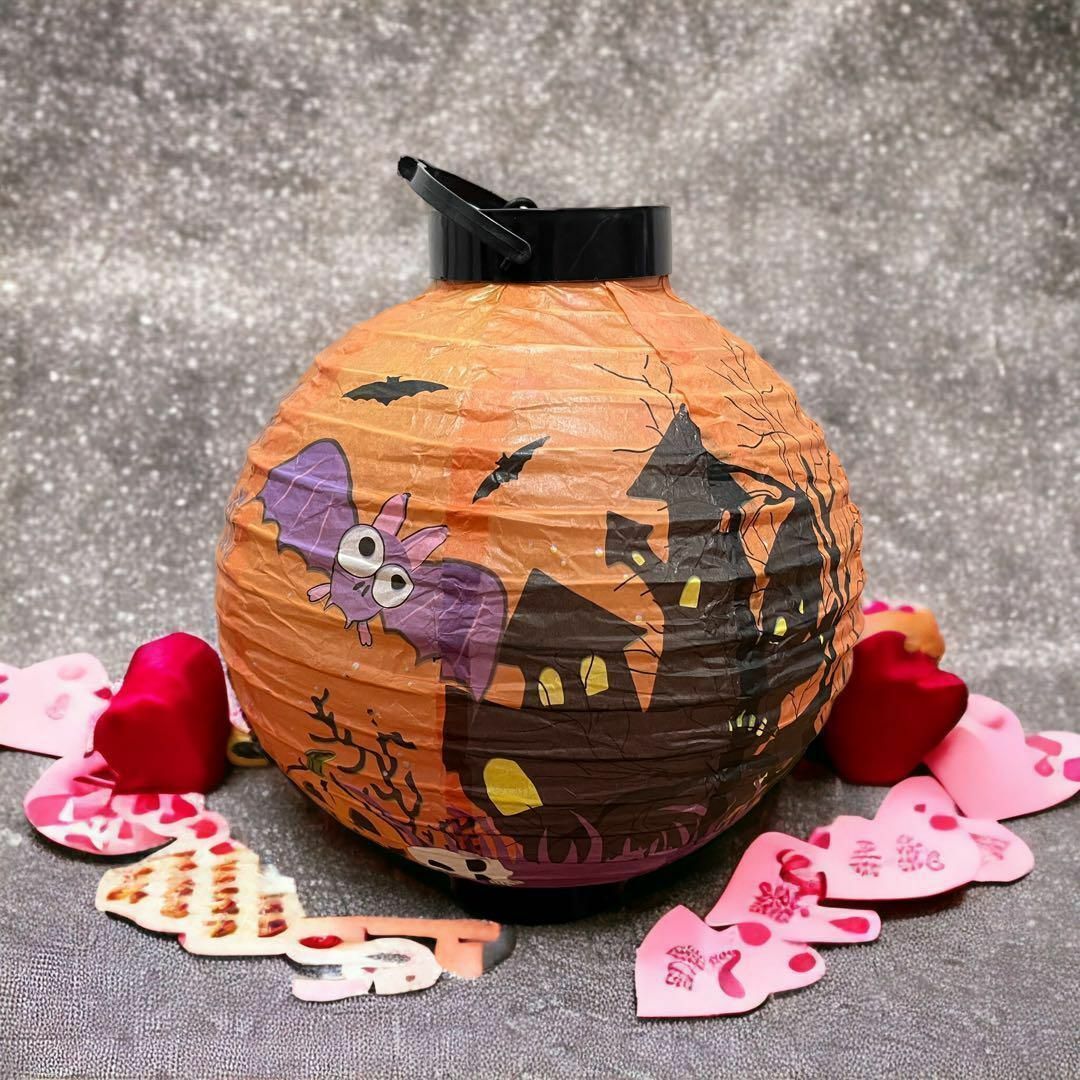 ハロウィン イベント 子供会 吊り提灯　カボチャ　お化け屋敷　装飾ランタンお祭り エンタメ/ホビーのコスプレ(小道具)の商品写真