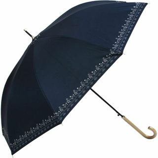 ベーシックスタンダード 長傘 レディース 晴雨兼用 内側 日傘コーティング UV(その他)