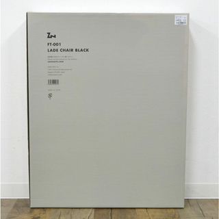 未使用 ゼインアーツ ZANE ARTS LADE CHAIR BLACK レード チェア ブラック FT-001 椅子 イス 黒 キャンプ アウトドア(テーブル/チェア)