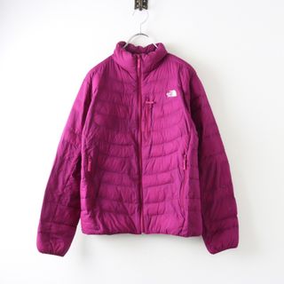 ザノースフェイス(THE NORTH FACE)のノースフェイス THE NORTH FACE NYW81402 THUNDER JACKET ダウン サンダージャケット パープル【2400014506204】(ダウンジャケット)