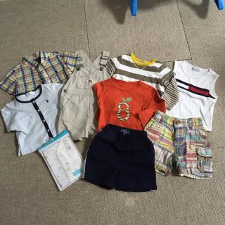 ベビーギャップ(babyGAP)の男の子80センチ11点まとめ売り(Ｔシャツ)