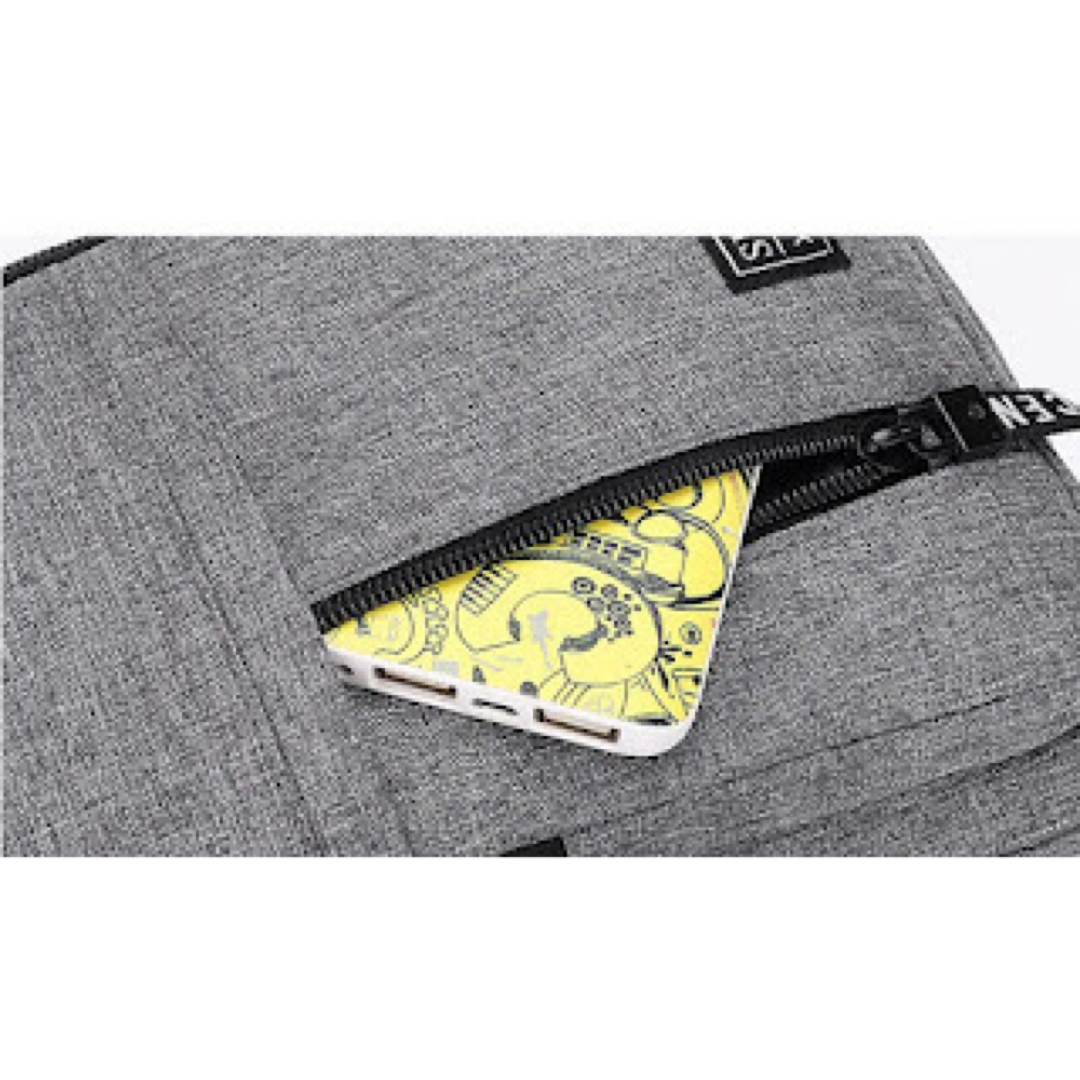 【新品】防水　ビジネスチェストバッグ　ショルダーチェストバッグ ブルー メンズのバッグ(ビジネスバッグ)の商品写真