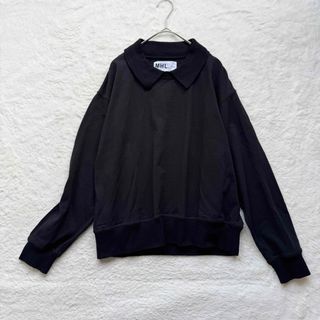 エムエイチエル(MHL.)のMHL.　エムエイチエル　エアーコットン カラー ロングスリーブ カットソー(カットソー(長袖/七分))