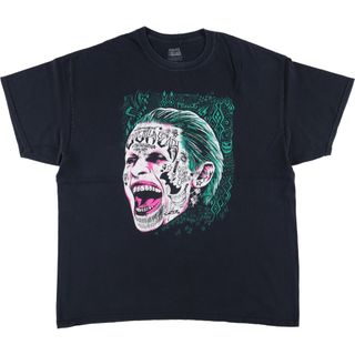 古着 スーサイド スクワッド SUICIDE SQUAD JOKER ジョーカー 映画 ムービーTシャツ メンズXL相当 /eaa570253(Tシャツ/カットソー(半袖/袖なし))