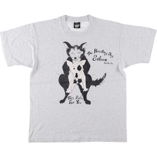 スクリーンスターズ(SCREEN STARS)の古着 スクリーンスターズ SCREEN STARS エロT プリントTシャツ USA製 メンズL相当 /eaa568527(Tシャツ/カットソー(半袖/袖なし))
