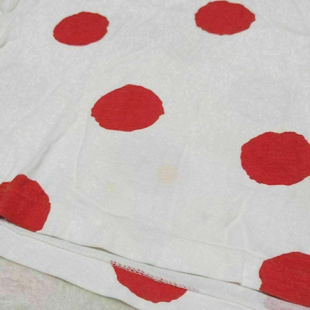 BeBe(ベベ)の【BEBE】べべ（140）キッズ服 半袖Tシャツ カジュアル 水玉柄 動きやすい キッズ/ベビー/マタニティのキッズ服女の子用(90cm~)(Tシャツ/カットソー)の商品写真