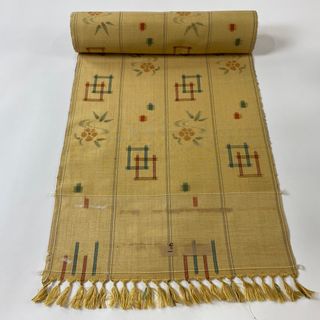 反物 秀品 正絹 【中古】