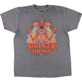 古着 STRANGER THINGS ストレンジャーシングス 映画 ムービーTシャツ メンズM相当 /eaa570263(Tシャツ/カットソー(半袖/袖なし))