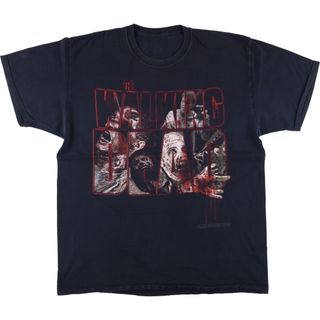 古着 THE WALKING DEAD ウォーキングデッド 映画 ムービーTシャツ メンズL相当 /eaa570271(Tシャツ/カットソー(半袖/袖なし))
