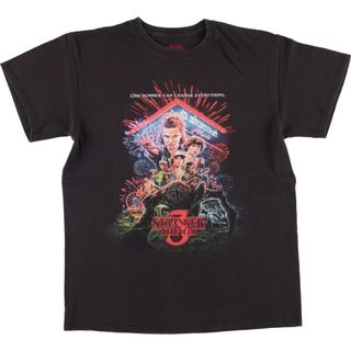 古着 STRANGER THINGS ストレンジャーシングス 映画 ムービーTシャツ メンズM相当 /eaa570251(Tシャツ/カットソー(半袖/袖なし))