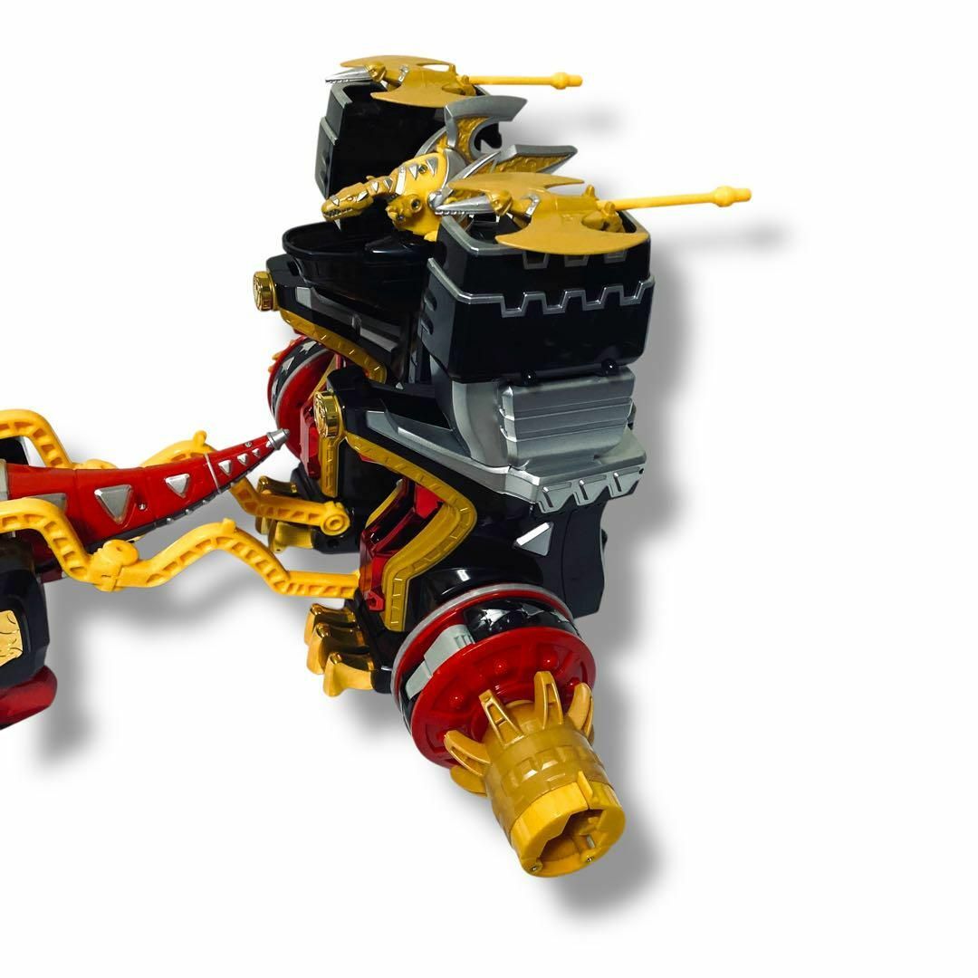 BANDAI(バンダイ)の使用感少 箱付 動作品 DX 爆竜 戦隊 アバレンジャー 合体 マックスオージャ エンタメ/ホビーのおもちゃ/ぬいぐるみ(キャラクターグッズ)の商品写真