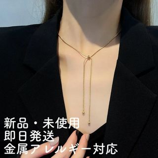 ネックレス ゴールド レディース チョーカー 韓国 ステンレス メンズ 新品