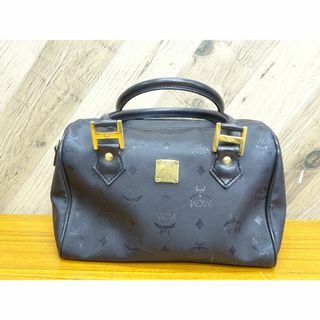 エムシーエム(MCM)の広252/ MCM エムシーエム ロゴグラム ハンドバッグ PVC レザー(ハンドバッグ)