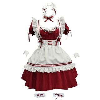 【並行輸入】メイド服 コスプレ ロリータ(衣装)