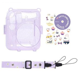 【並行輸入】インスタントカメラチェキ用クリアケース instax mini12(ケース/バッグ)