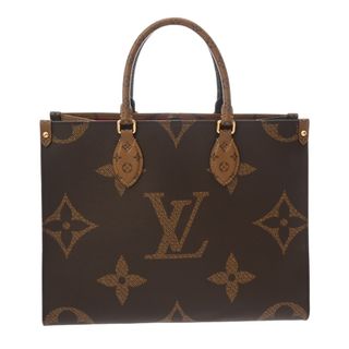 ルイヴィトン(LOUIS VUITTON)の中古 ルイ ヴィトン LOUIS VUITTON M45321 RFID(ICチップ) ユニセックス トートバッグ モノグラムジャイアントリバース ブラウン モノグラムキャンバス(トートバッグ)