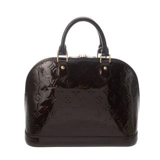ルイヴィトン(LOUIS VUITTON)の中古 ルイ ヴィトン LOUIS VUITTON M91611 SN2114 レディース ハンドバッグ モノグラムヴェルニ アマラント ヴェルニ(ハンドバッグ)