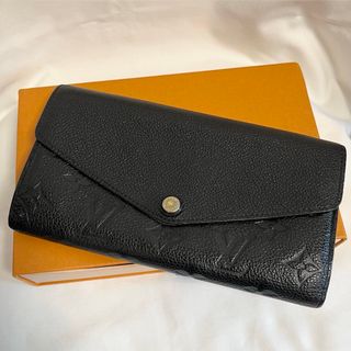 ルイヴィトン(LOUIS VUITTON)の【ルイヴィトン】  ポルトフォイユサラ アンプラント ノワール(財布)