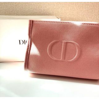 クリスチャンディオール(Christian Dior)の新品未使用ディオール   スクエア　ポーチ　ピンク(ポーチ)