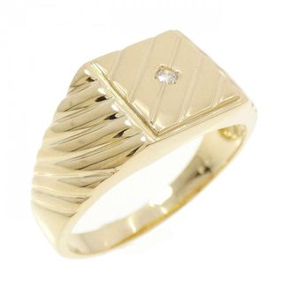 【新品】K18YG ダイヤモンド リング 0.03CT(リング(指輪))