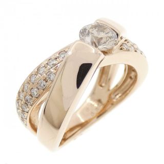 K18PG ダイヤモンド リング 0.56CT(リング(指輪))