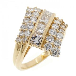 K18YG ダイヤモンド リング 1.35CT(リング(指輪))