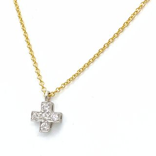 ティファニー(Tiffany & Co.)のティファニー クルーシ フォーム ネックレス 750 【中古】(ネックレス)