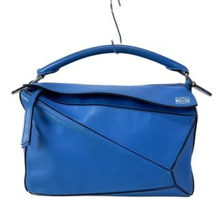 ロエベ(LOEWE)のLOEWE(ロエベ) ハンドバッグ パズルバッグミディアム ブルー(ハンドバッグ)