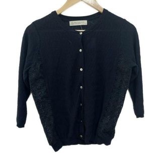 BEAUTY&YOUTH UNITEDARROWS(ビューティアンドユース ユナイテッドアローズ) カーディガン レディース - ネイビー 七分袖(カーディガン)