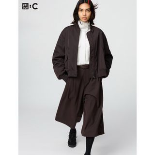 ユニクロ(UNIQLO)の【新品未使用】　UNIQLO ダークブラウン　　　　　　　　　　　キュロット(その他)