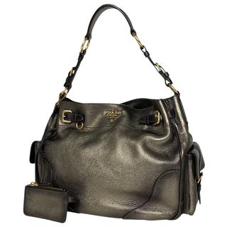 プラダ(PRADA)のプラダ ロゴ ショルダーバッグ レディース 【中古】(ショルダーバッグ)