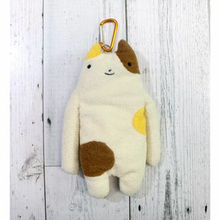 【在庫セール】シナダ フモフモさん マルチポーチ みけも