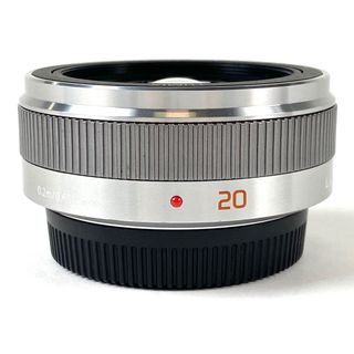 パナソニック LUMIX G 20mm F1.7 II ASPH. H-H020A-S シルバー 中古(レンズ(単焦点))