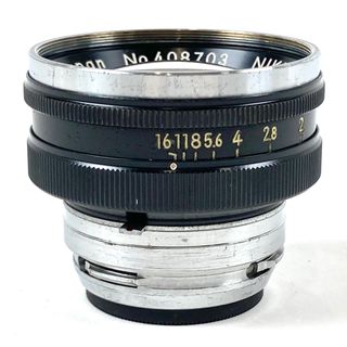 ニコン NIKKOR-S 50mm F1.4 5cm ブラック Sマウント 中古(レンズ(単焦点))