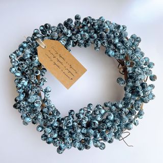 ナチュラルリース　ハンドメイド　造花　インテリア