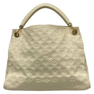 ルイヴィトン(LOUIS VUITTON)のLOUIS VUITTON(ルイヴィトン) ハンドバッグ モノグラム・アンプラント アーツィーMM M93449 ネージュ レザー(ハンドバッグ)