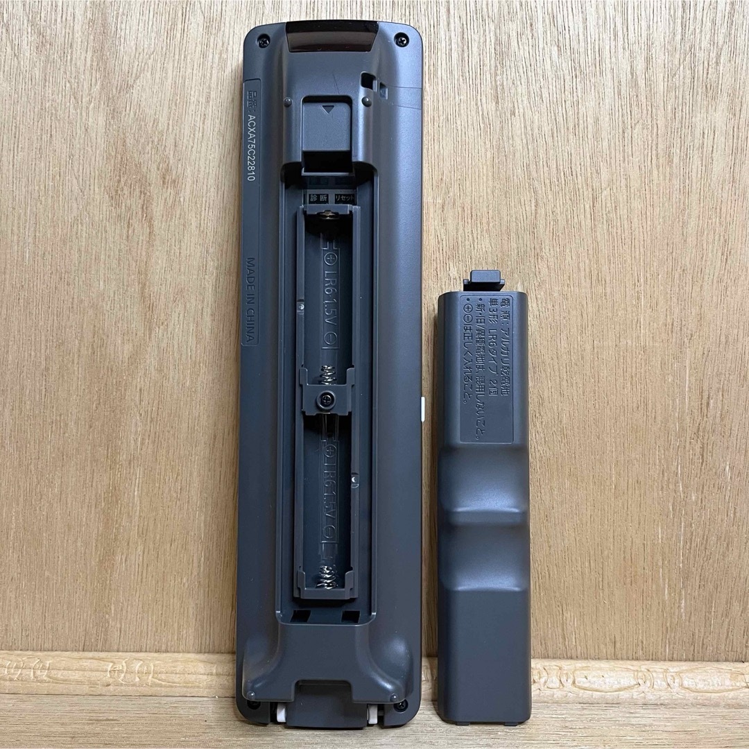 Panasonic(パナソニック)の中古 Panasonic パナソニック ACXA75C22810 リモコン スマホ/家電/カメラの冷暖房/空調(その他)の商品写真