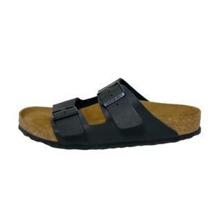 BIRKEN STOCK(ビルケンシュトック) サンダル 41 メンズ - 黒 レザー