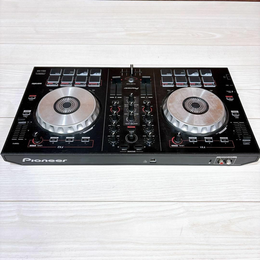 PIONEER(パイオニア)のPioneer DDJ-SB コンパクトな2チャンネルDJコントローラー 楽器のDJ機器(PCDJ)の商品写真