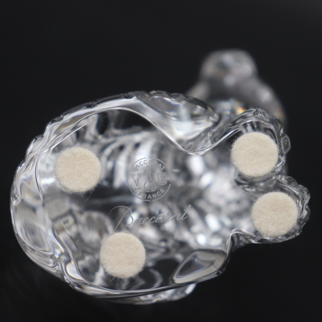 Baccarat(バカラ)のIT1PKI6J2OMS 美品 Baccarat バカラ クリスタル 虎 トラ クリア 干支 置物 インテリア 飾り タイガー 縁起物 高級 箱付き インテリア/住まい/日用品のインテリア小物(置物)の商品写真