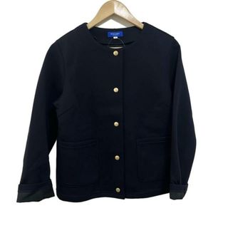 ブルーレーベルクレストブリッジ(BLUE LABEL CRESTBRIDGE)のBLUE LABEL CRESTBRIDGE(ブルーレーベルクレストブリッジ) ブルゾン サイズ38 M レディース - ダークネイビー 長袖/春/秋(ブルゾン)