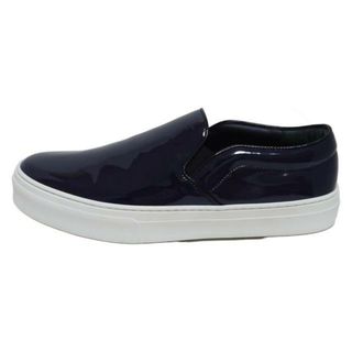 セリーヌ(CELINE)のCELINE(セリーヌ) スリッポン 38 1/2 レディース美品  - ネイビー レザー(その他)