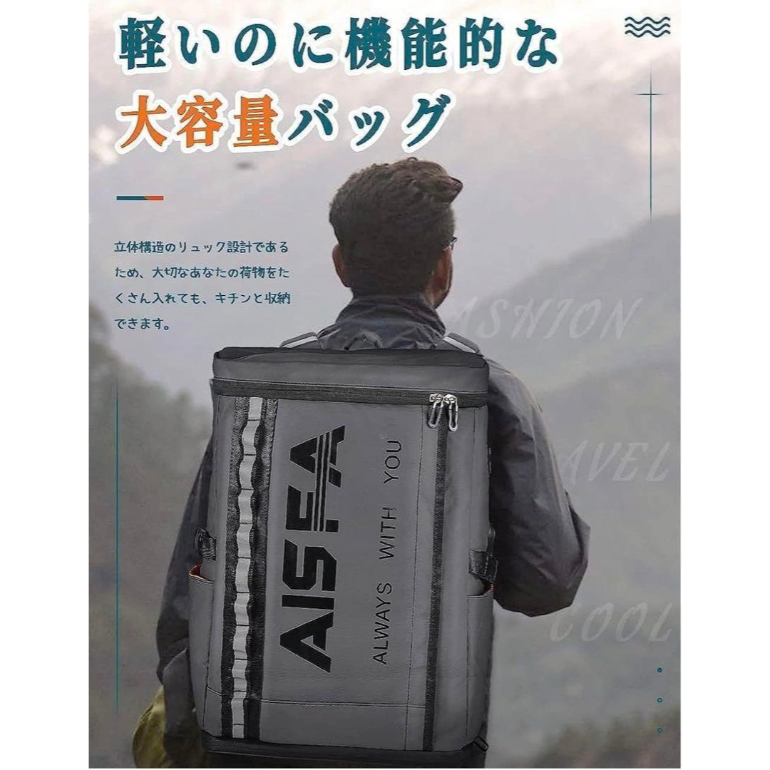 リュック メンズ ビジネスリュック メンズリュック アウトドア 大容量 黒 メンズのバッグ(バッグパック/リュック)の商品写真