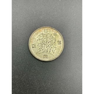 【中古品】 稲穂100円硬貨　昭和四十年　穴銭　古銭　骨董品