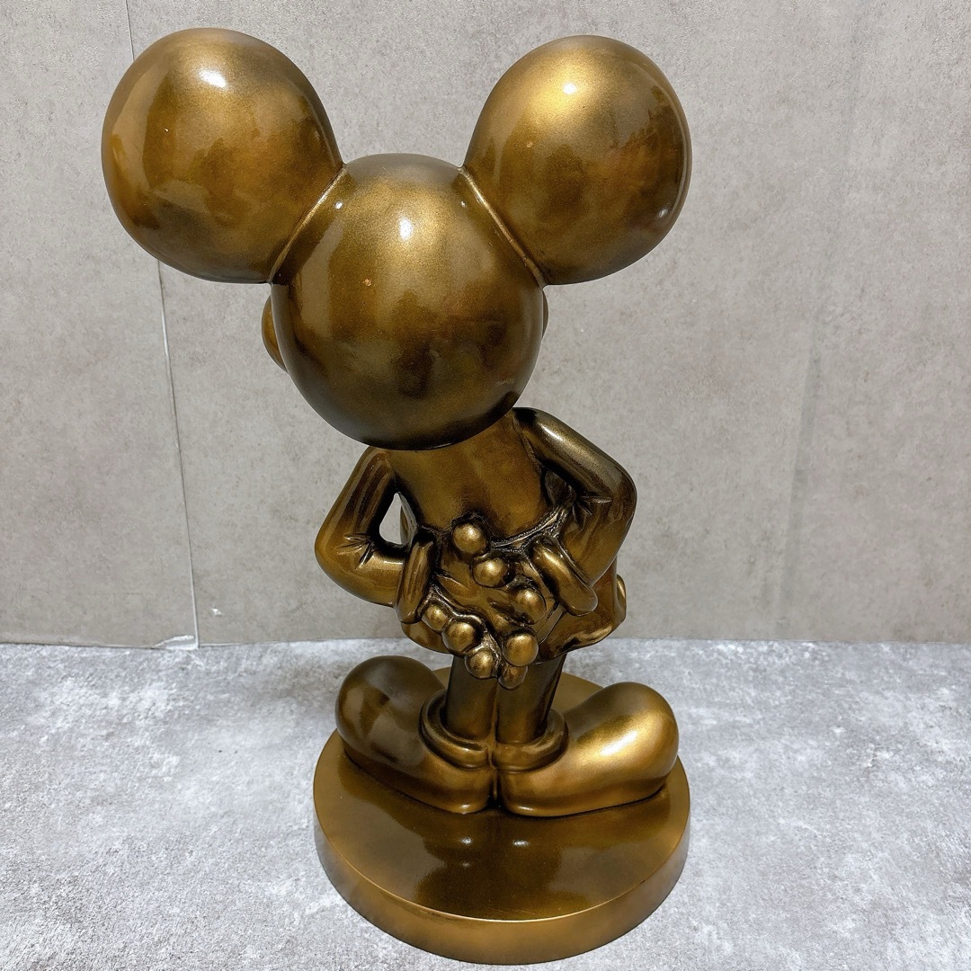 Disney(ディズニー)の世界限定3000体 ミッキー ブロンズ 銅像 1998年製 70周年 スイート エンタメ/ホビーのおもちゃ/ぬいぐるみ(キャラクターグッズ)の商品写真