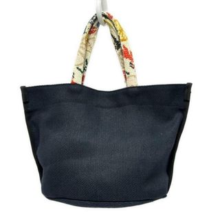 フェイラー(FEILER)のFEILER(フェイラー) トートバッグ - ダークネイビー×アイボリー×マルチ LOVERARY(トートバッグ)