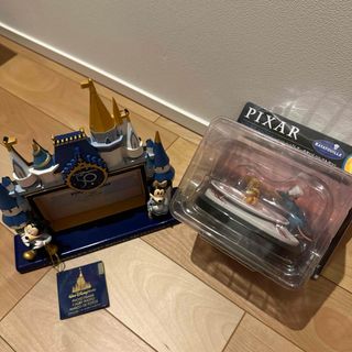 ディズニー(Disney)のディズニーワールド50周年フォトフレーム✖️レミーフィギュアセット(キャラクターグッズ)
