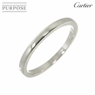 カルティエ(Cartier)のカルティエ Cartier バレリーナ #54 リング 幅2.1mm Pt プラチナ 指輪 90287436(リング(指輪))